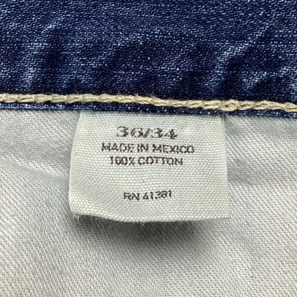 Polo Ralph Lauren classic fit jeans mens blue denim 36x34 straight leg‎